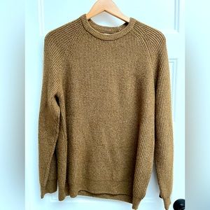 M&S, Large ‘Supersoft’ sweater in golden brown